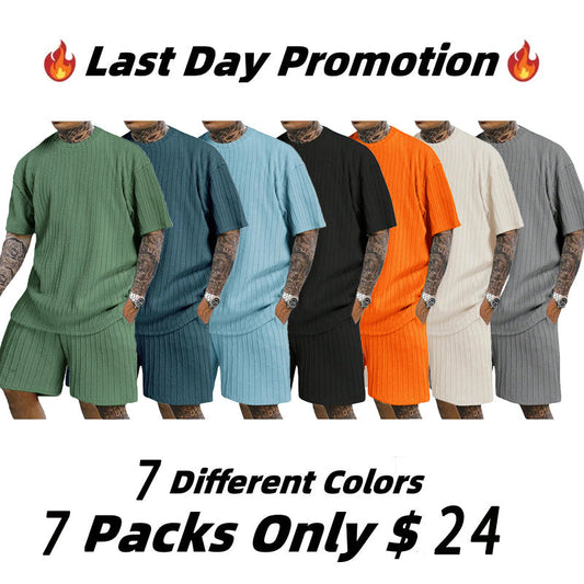 💝Last day promotion! Men's two-piece textured suit